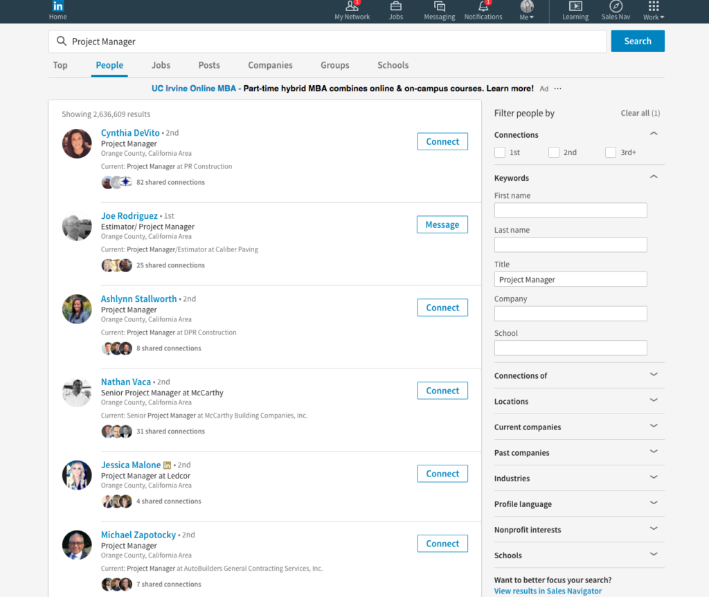 LinkedIn for Recruiting Employees