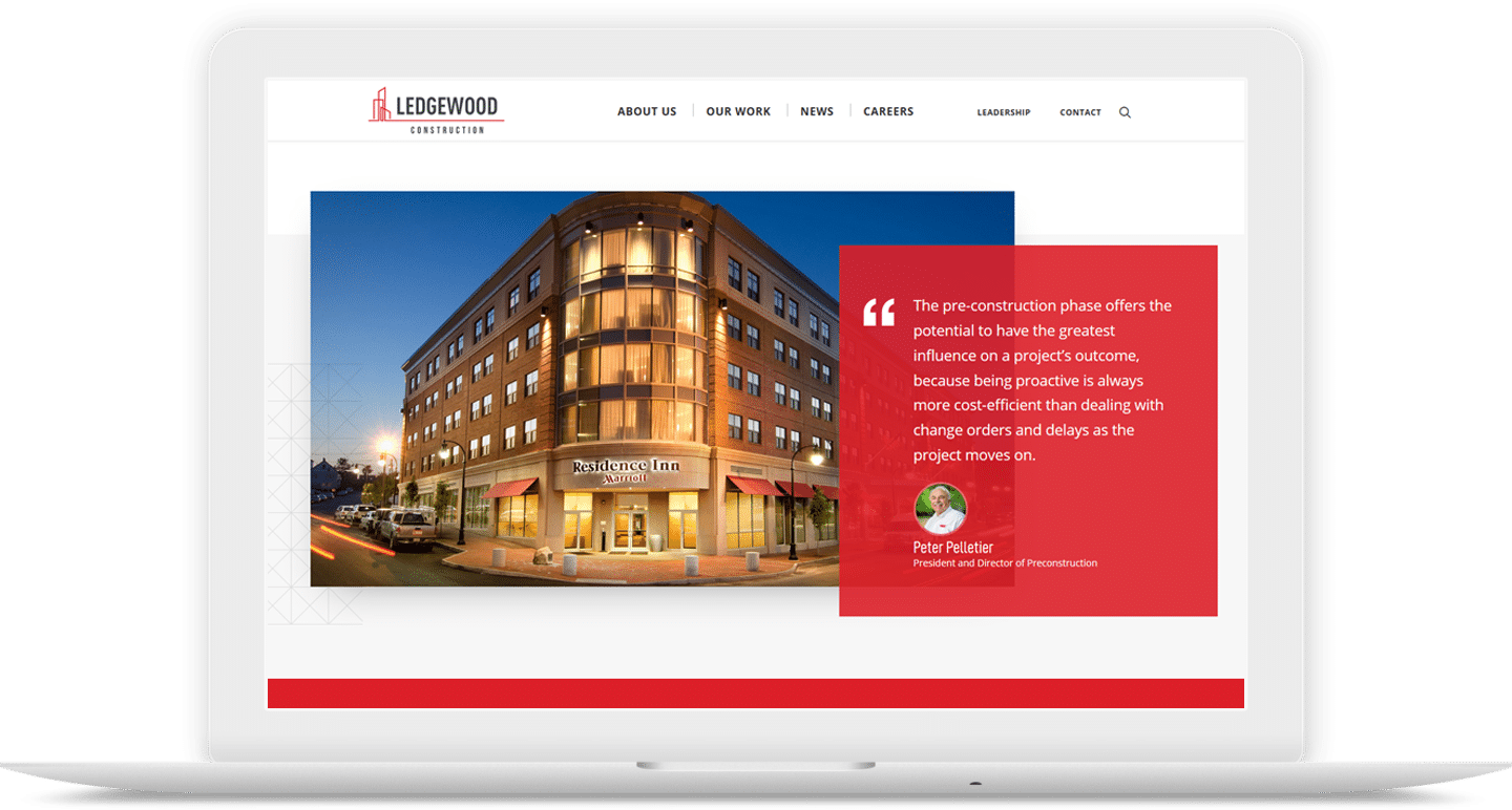 Ledgewood website