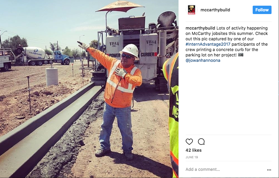 McCarthy - Social Media Ideas for Construction