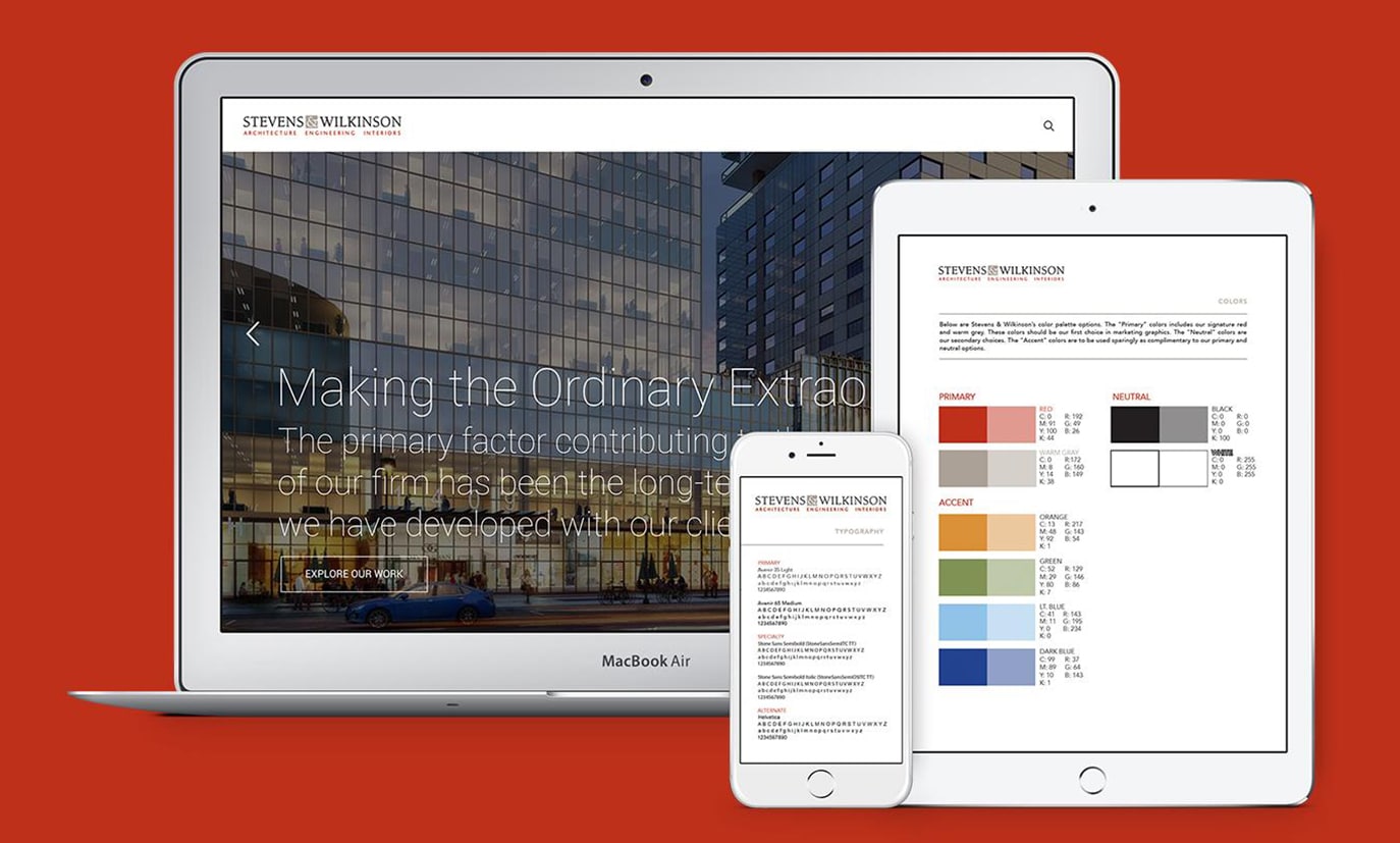 Stevens & Wilkinson Website