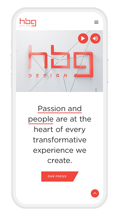 HBG Website - Architecture Marketing