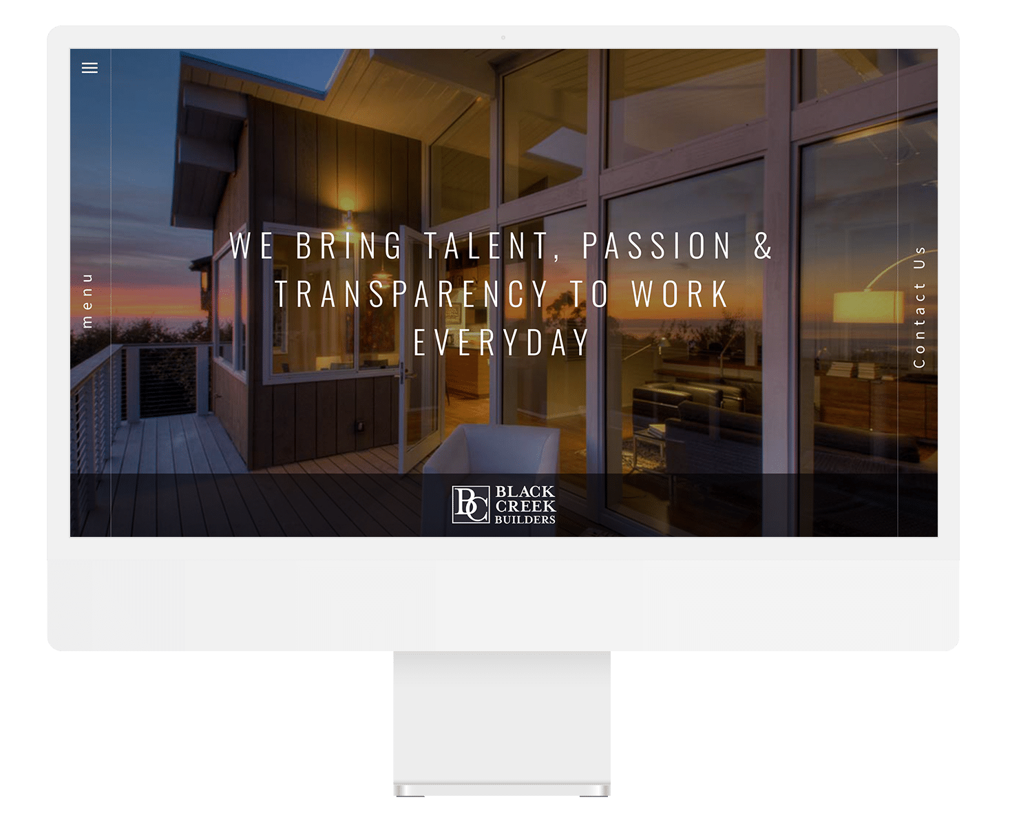 Black Creek Builders Website
