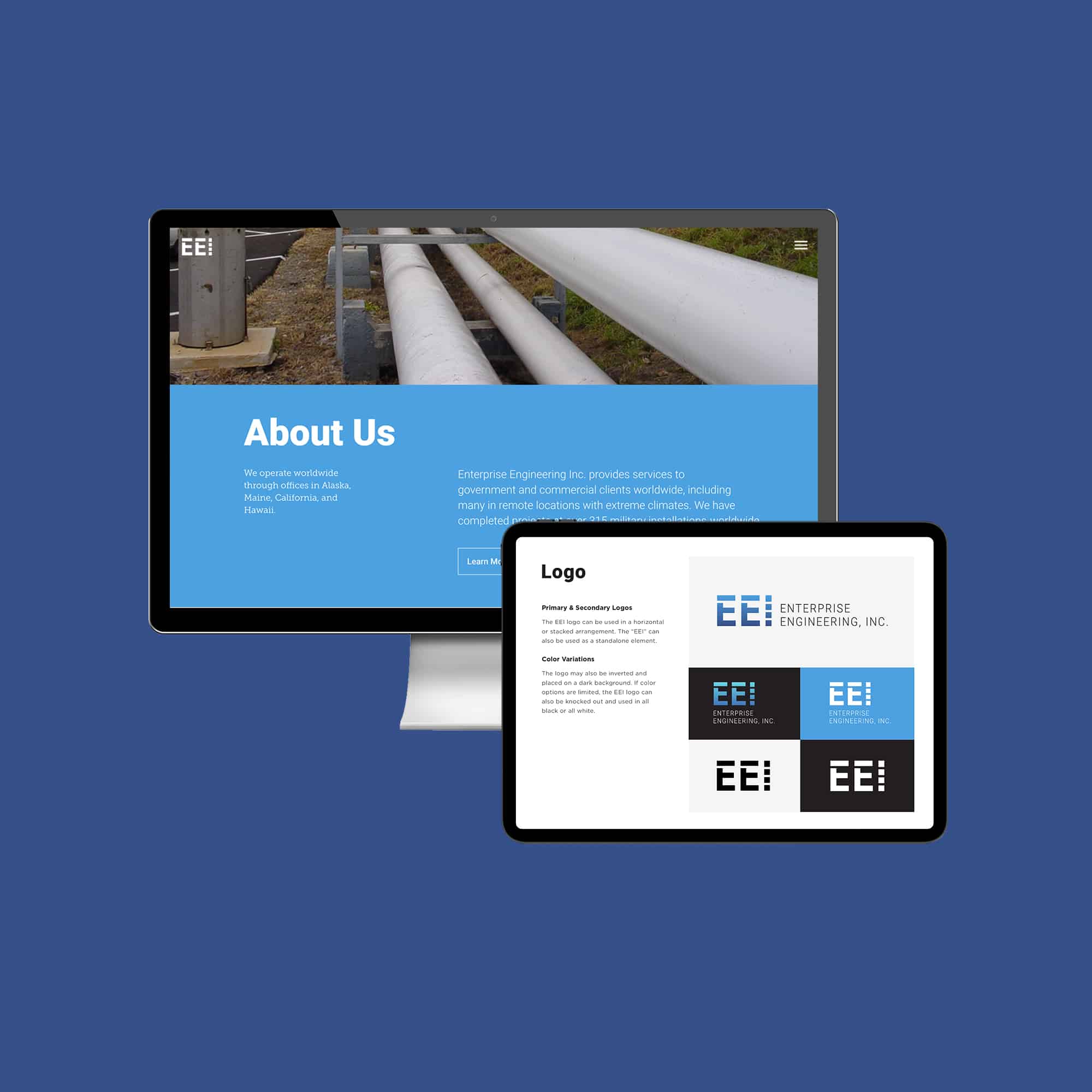 Engineering Firm Website Design