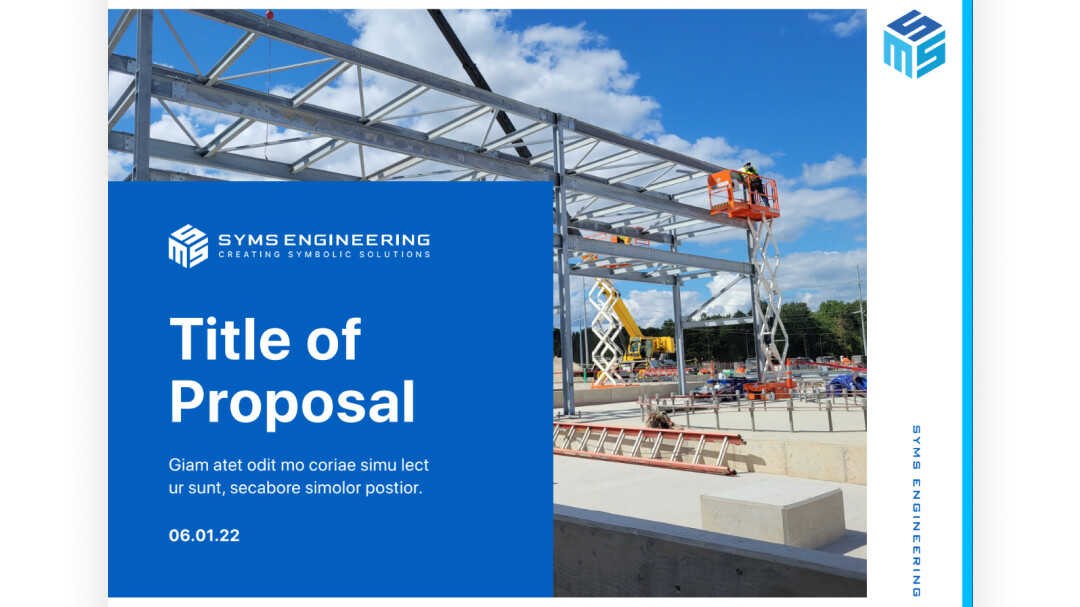 Syms Engineering Proposal Template