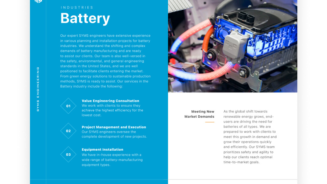 Syms Engineering Proposal Template