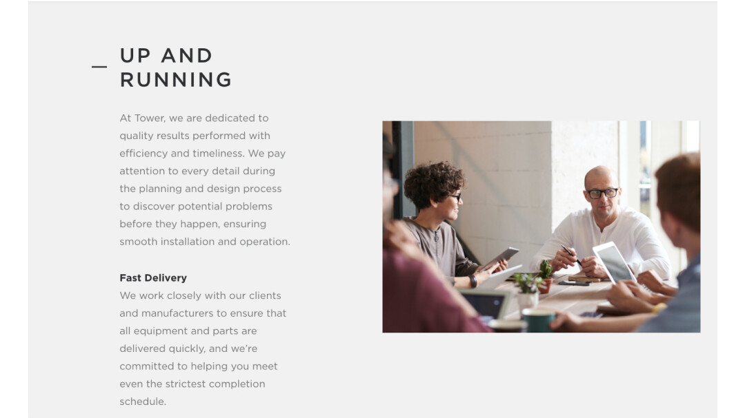 Tower Enterprises Website