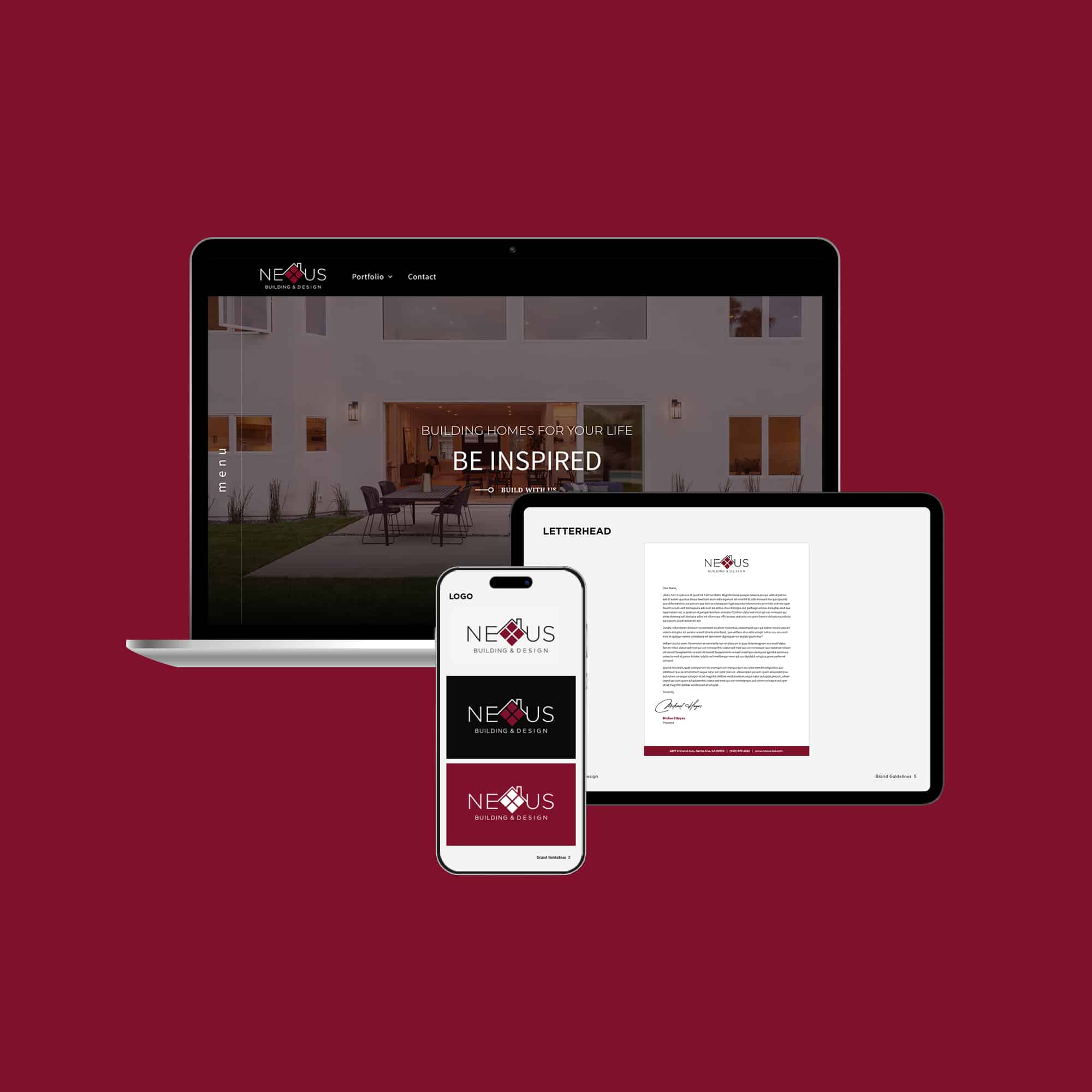 Nexus Mockup - Digital Branding Agency