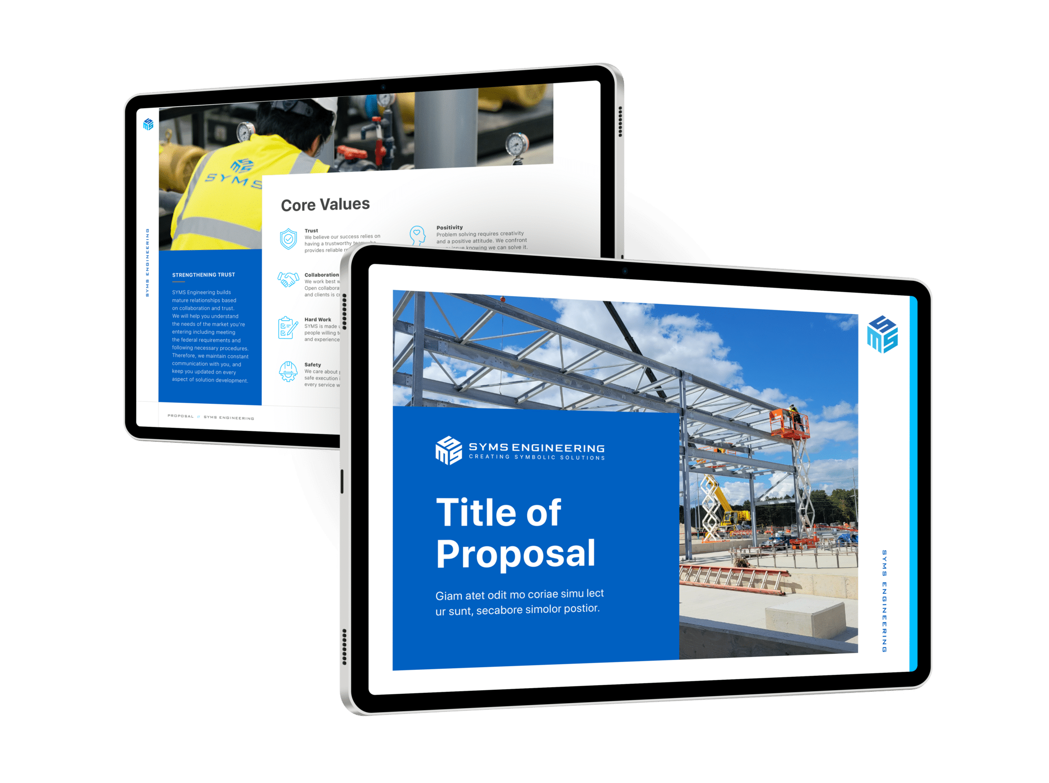 Syms Engineering Proposal Template Design